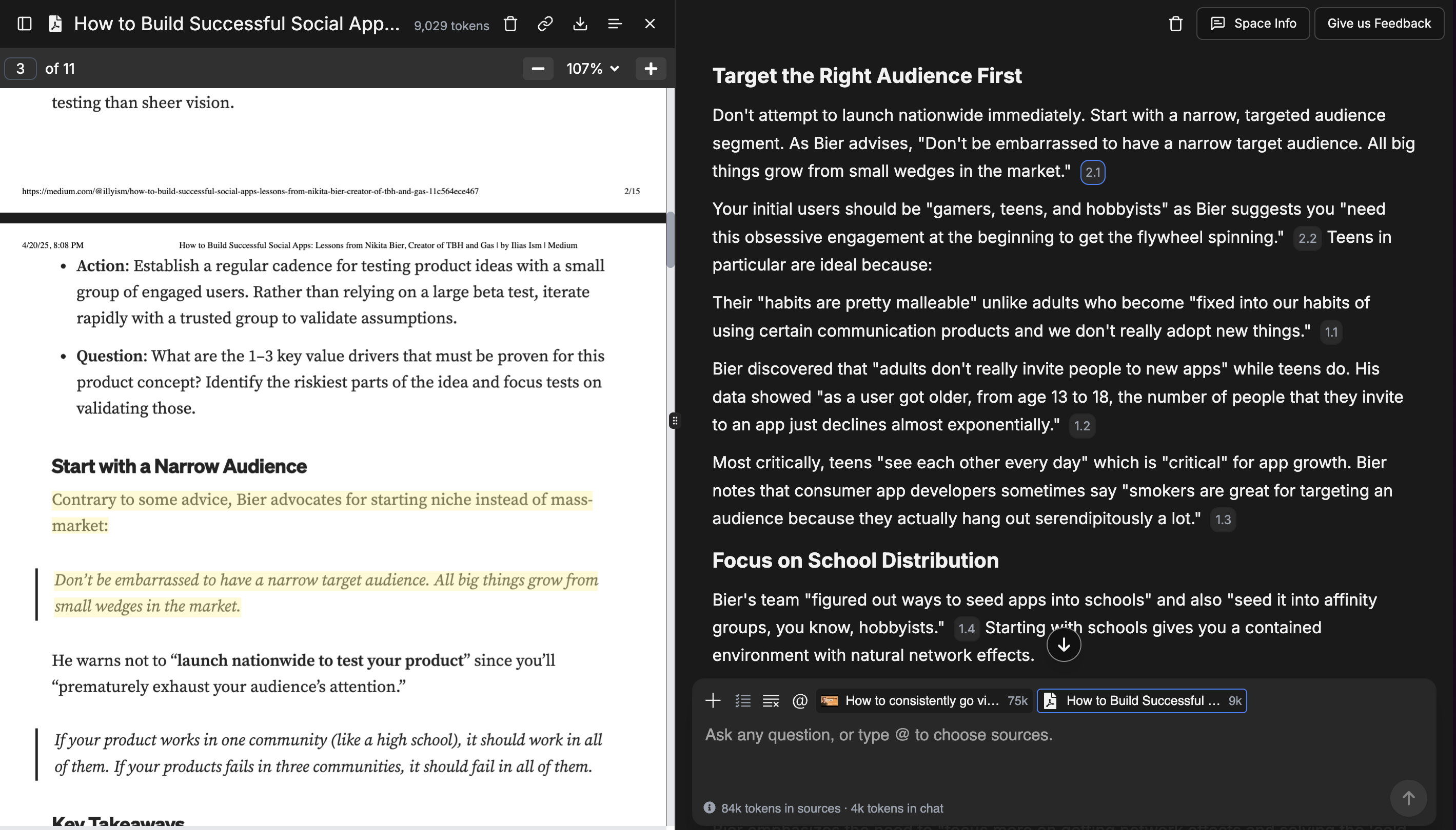 referencing a PDF Example PDF image